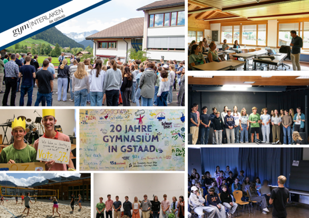 Le gymnase de Gstaad a fêté ses 20 ans