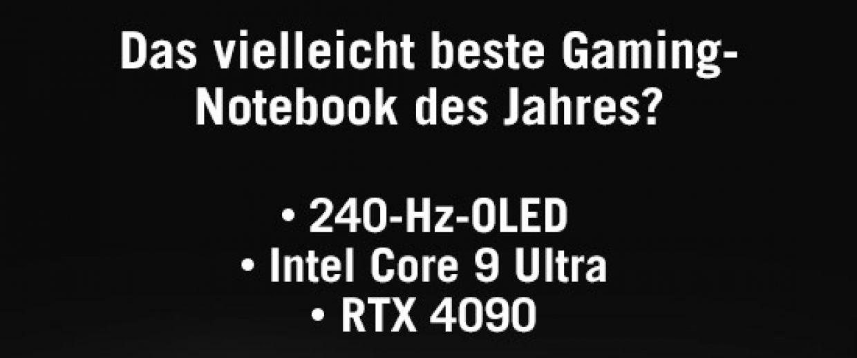 Das vielleicht beste Gaming-Notebook des Jahres?