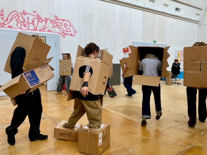 Expérimenter dans le cadre de la semaine intensive à la HEAB